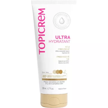 Topicrem Leche Ultrahidratante Bronceado Progresivo 200 ml