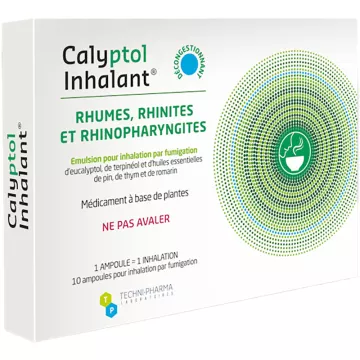 CALYPTOL inhaling 10 BULBS 5ML