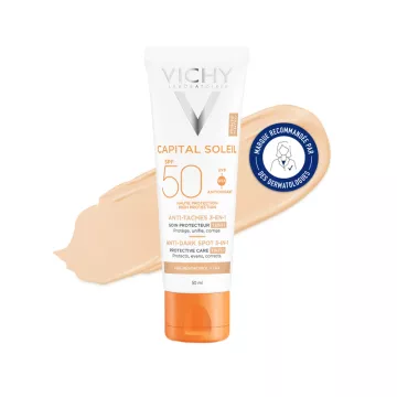 Vichy Capital Soleil Антипятнистый крем SPF50+ 50 мл