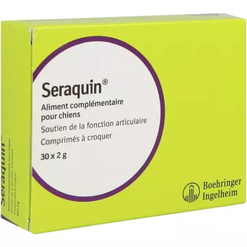 Seraquin Soutien Fonction Articulaire Chien 30 comprimés