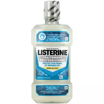 Listerine Traitement Professionnel Sans Alcool 500 ml
