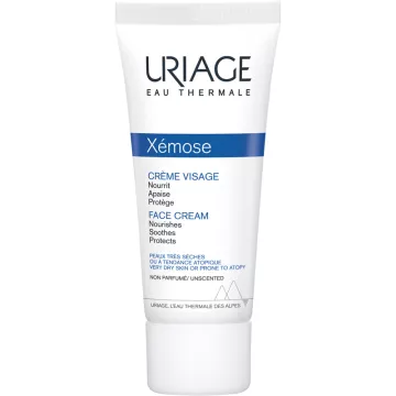 Uriage Xemose Crème Visage Nourrissante Peaux Atopiques 40 ml