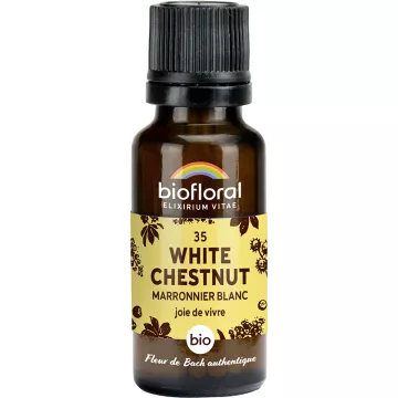 Biofloral Flores de Bach 35 White Chesnut Gránulos sin alcohol