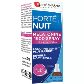 Forte Nuit Melatonina 1900 Spray 20 ml