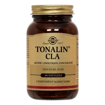 SOLGAR CLA Tonalin 1250 mg Softgels Boite de 60