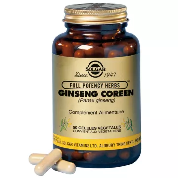 Solgar Korean Ginseng 50 Gemüsekapseln