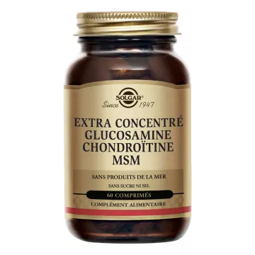 Solgar Glucosamina Condroitina MSM 60 Comprimidos