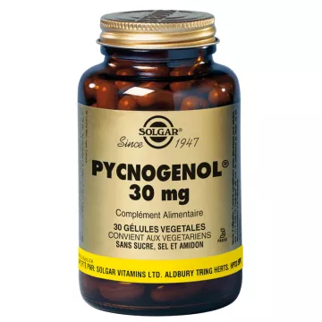 Solgar Pycnogenol 30 Vegetable Capsules