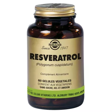 SOLGAR reveratrol Cápsulas 60 Vegetales