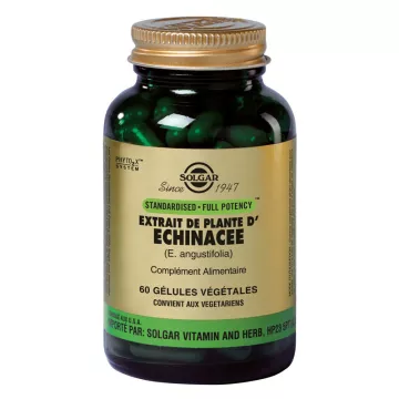 SOLGAR Pflanzen Echinacea Extrakt 60 Kapseln Gemüse