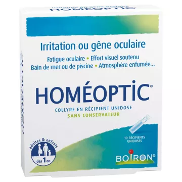 HOMEOPTISCH Collyre Unidose Homeopathisch BOIRON