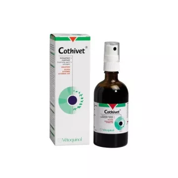 COTHIVET SPRAY VETERINARY HEALING ANTISEPTIC 100ML VETOQUINOL