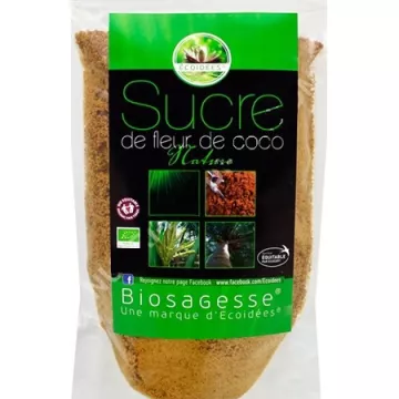 Biosagesse Açúcar Flor de Coco Natural 500 g