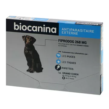 FIPRODOG 268MG Biocanina GRANDE CANE PIPETTES 4