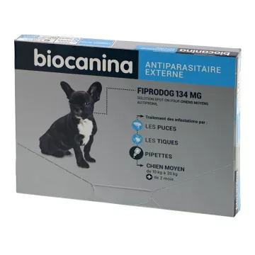 TICK-134 mg Biocanina PUSS 3 MEDIUM DOG PIPETTEN