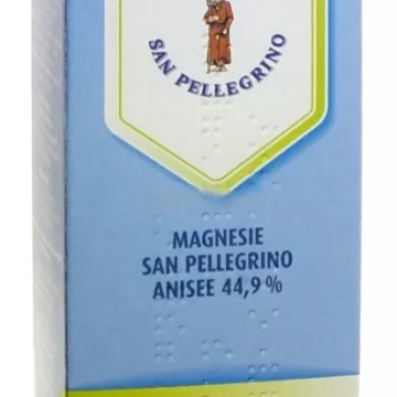Magnesie San Pellegrino Anisée 44.9% Poudre Effervescente