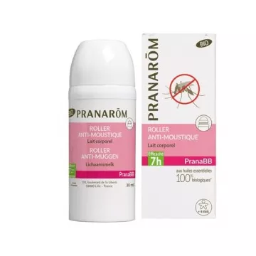 PranaBB Roller Lait Corps Anti Moustiques 30ml