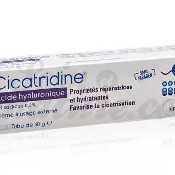 Crema Cicatridine ácido hialurónico para uso externo de 60 gramos