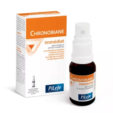 Pileje Chronobiane Sofort Melatonin Flüssigkeit sublinguale Spray 20ml