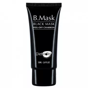 DIETWORLD B. MASK BLACK Masque Peel-off CHARBON 50ML