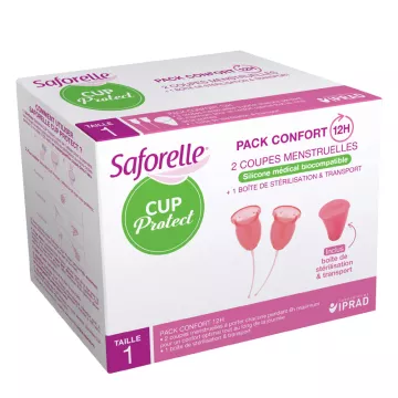 SAFORELLE 2 COUPES MENSTRUELLES