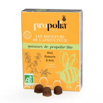 Propolia Organic Propolis Gums Мед, розмарин и анис