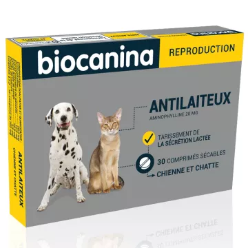 BIOCANINA ANTILAITEUX POUR CHIENNES ET CHATTES