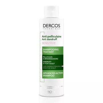 DERCOS Sensitive champú anticaspa 200ml