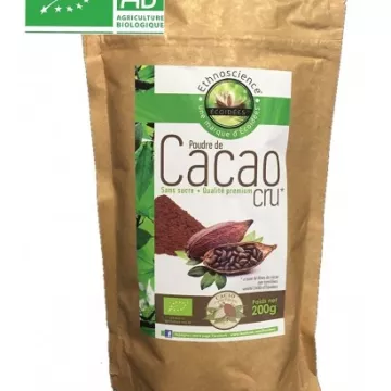 ECOIDEES poudre de cacao cru bio 200g