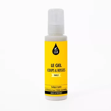 LCA Gel bate com óleos essenciais