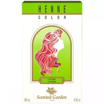 Scented Garden Color de cabello Henna Copper 100G