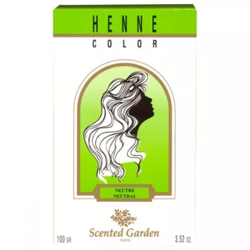 Scented Garden Henné Neutre Coloration Cheveux 100G