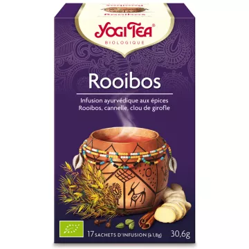 Йоги Чай Травяной Чай rooibos Аюрведический Настой 17 пакетиков