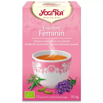 Yogi Tea Herbal Tea Balanced Feminine Ayurvedic Infusion 17 Teabags