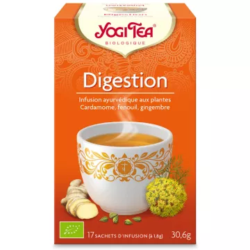 Yogi Tea Kräutertee Verdauung Ayurvedic Infusion 17 Teebeutel