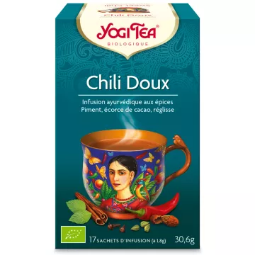 Yogi Tea Herbal Tea Sweet Chili Ayurvedic Infusion 17 Sachets