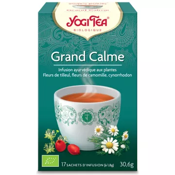 Yogi Tea Tisane grand calme Infusion Ayurvédique 17 infusettes