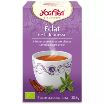 Yogi Tea Herbal tea burst of youth Ayurvedic Infusion 17 teabags