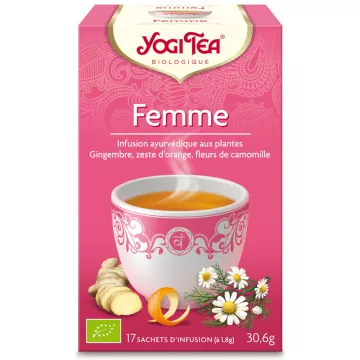 Yogi Tea Tisane femme Infusion Ayurvédique 17 Sachets