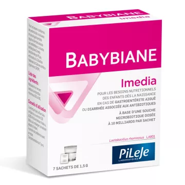 BABYBIANE instantâneo bebê Diarréia 7 Pileje Bags probióticas