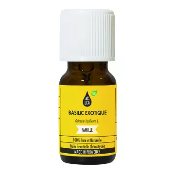 LCA Organic Exotic Basil Essential Oil