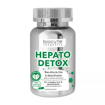 Biocyte Longevity Hepato Detox Drenante hepático 60 cápsulas