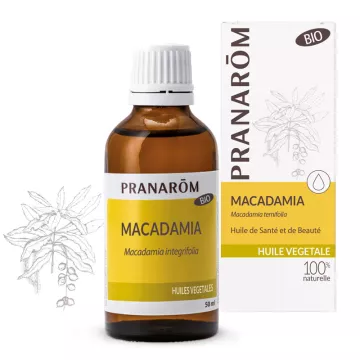 Aceite vegetal de Macadamia BIO PRANAROM