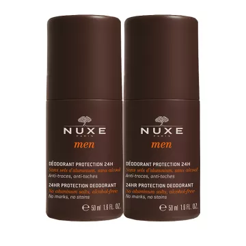 Nuxe Men Deodorant Protection 24 uur 2 x 50ml