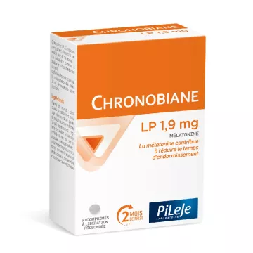 CHRONOBIANE LP 1,9mg Melatonin Pileje 60 Tabletten