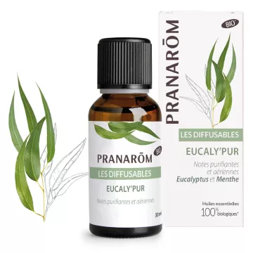 Pranarom Diffusion Eucaly'Pur Bio Huile Essentielle 30ml