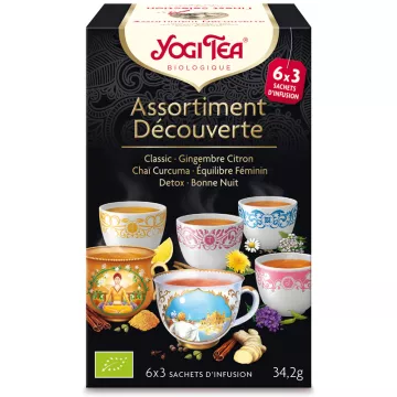 Yogi Tea Herbal Tea assortment finest selection 18 Bags