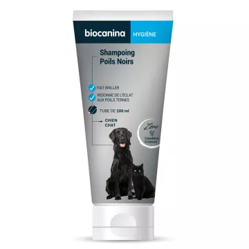 Biocanina Champú Perro Cabello Negro Gato 200ml