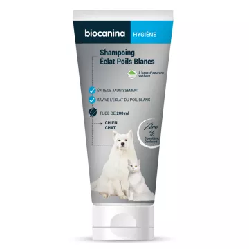 Biocanina Eclat White Hair Shampoo Hund Katze 200ml