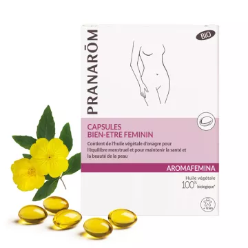 AROMAFEMINA bien être féminin Onagre bio 30 capsules